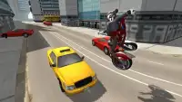 Motorcycle Robot Simulator 3D Screen Shot 2