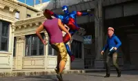 Mutant Spider hero: Flying Robot Car games Screen Shot 2