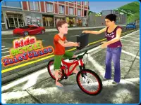 Kids Bicycle Rider Thief Chase Screen Shot 11