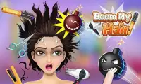 Boom My Hair - Free Fun Games Screen Shot 7