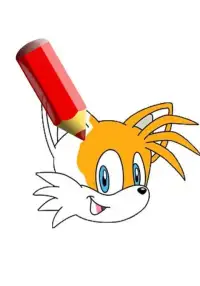 Coloring Book For Sonic Screen Shot 1