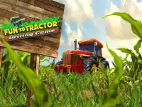 3D Tractor Driving Game Screen Shot 1