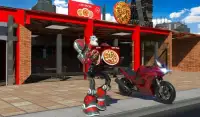 Scifi Robot Pizza Delivery Screen Shot 4