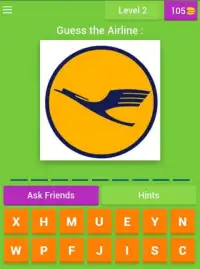 Airlines Airways Quiz Screen Shot 2