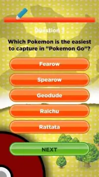 Poke Test: Pokemon Quiz Screen Shot 0