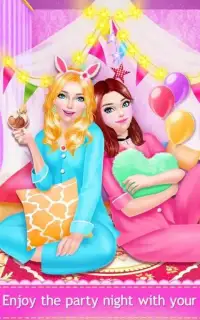 High School BFF PJ Party Salon Screen Shot 4