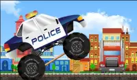 Police Monster Truck Racing Screen Shot 4