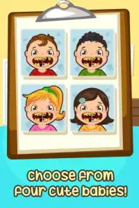 Dentist office 2 baby game Screen Shot 3