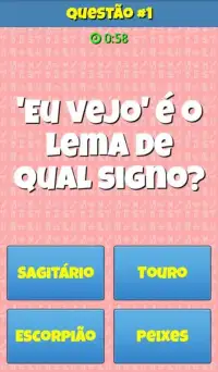 Quiz Signos da Zueira Screen Shot 8