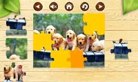 Puppy Dog Jigsaw Puzzles Games Screen Shot 5