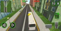 Pelatih bus kota mengemudi simulator 2020 Screen Shot 3