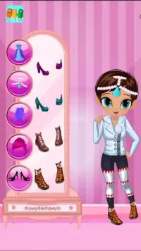 shimmer princess Dress up game Screen Shot 3