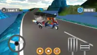Tuk Tuk Racing On The Road Screen Shot 2