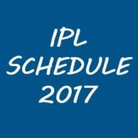 Schedule of IPL 2017