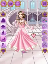 Милые принцессы Игры одевалки Screen Shot 5