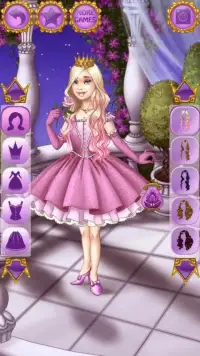 Милые принцессы Игры одевалки Screen Shot 4