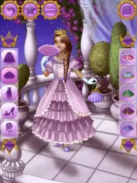 Милые принцессы Игры одевалки Screen Shot 8