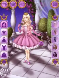 Милые принцессы Игры одевалки Screen Shot 9