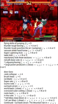 Guide for KOF 97 Game Screen Shot 0