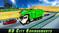 Urban Garbage Truck Simulator Screen Shot 2