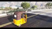 Modern Auto Rickshaw Driver 3D Parking New Games Screen Shot 2