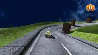Racing Cartoon Car Screen Shot 1