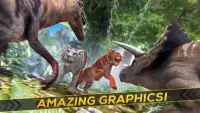 Dinosaurs Clan Tiger Attack Screen Shot 1