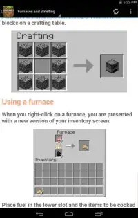 Crafting Guide For Minecrafts Screen Shot 2