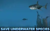 Deep Sea Shark Fishing 3D Screen Shot 2
