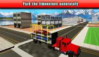 Transporter Truck Limo Car 3d Screen Shot 4