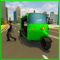 City Rickshaw Driving Sim