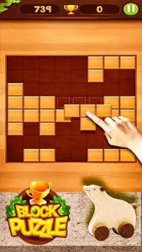 wood block puzzle : ब्लॉक पहेली Screen Shot 2