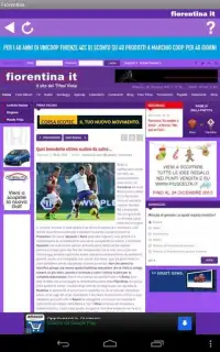 Fiorentina.it Screen Shot 1