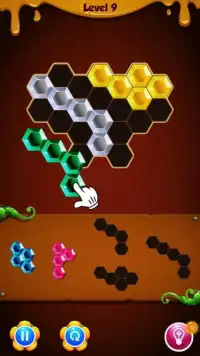 Hexagon Block Puzzle Screen Shot 1