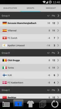 LiveScore Europa League Screen Shot 2
