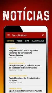 Notícias do Sport Recife Screen Shot 4