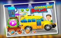 School Bus Builder- Car Garage Screen Shot 5