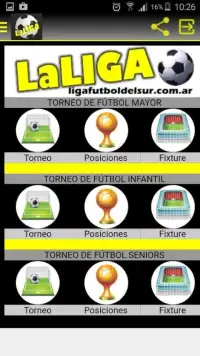 Liga Futbol Del Sur Screen Shot 2