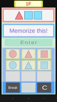 ColorfulMemory~Brain Training~ Screen Shot 2