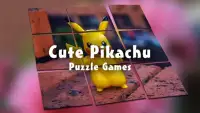 Cute Pikachu Puzzle Screen Shot 0