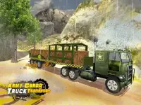 Army Cargo Truck Transport Screen Shot 4
