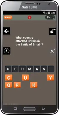History Wars Quiz Screen Shot 5