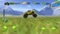 Hill Climb Monster Truck Race Screen Shot 0