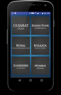 IPL Schedule 2017 Screen Shot 1