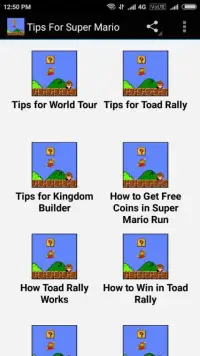 Tips For Super Mario Screen Shot 2