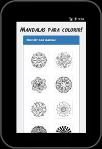 Mandalas para colorir Screen Shot 3