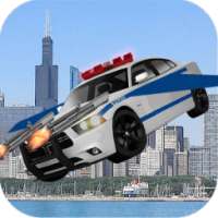 Flying Police Car Chase 2017