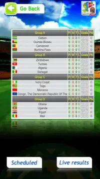 African Cup 2017 Gabon Live Screen Shot 4