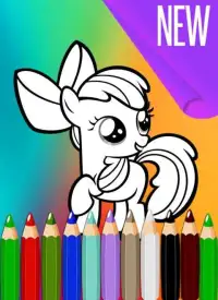 How To Color Little Pony game Screen Shot 2