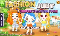 Fashion Judy: Summer vacation Screen Shot 7
